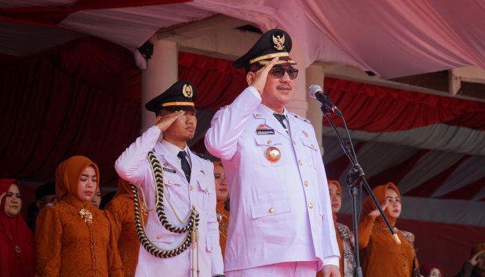 Peringatan Detik-detik Proklamasi Kemerdekaan ke-79 RI di Kabupaten Sidrap Berjalan Khidmat