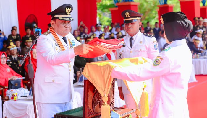Sukses, Momen Detik-Detik Proklamasi HUT RI Ke-79 Dipimpin Bupati Barru
