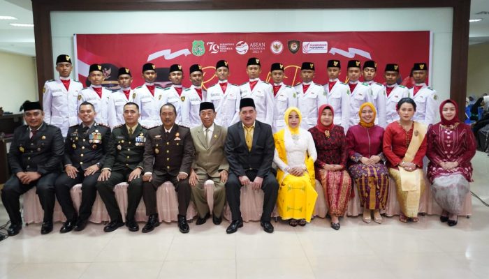Pj Bupati Bangga Paskibraka Sidrap Sukses Tunaikan Tugas
