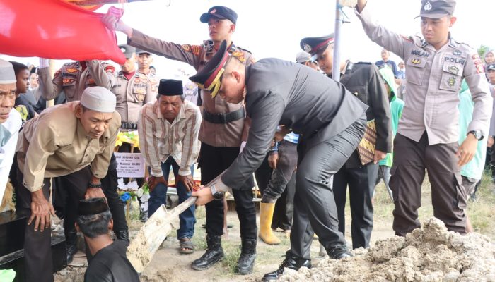Polres Sidrap dan Jajaran Berduka Atas Wafatnya IPDA Mansyur Wahab