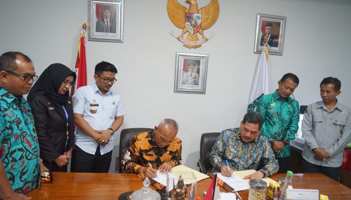 Tingkatkan Kompetensi Aparatur, Pemkab Sidrap Sepakati Kerja Sama Dengan PPSDM Kemendagri