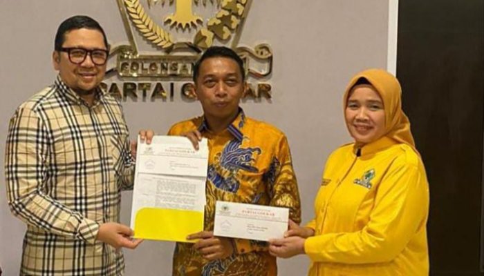 Sah! Golkar Berikan Rekomendasi ke SAR-Kanaah di Pilkada Sidrap