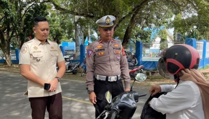Satlantas Polres Bone, Samsat dan Jasa Raharja Operasi Penertiban Pajak Kendaraan Bermotor