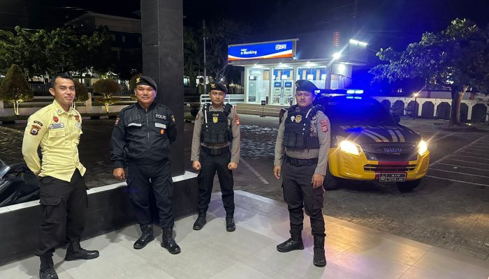 Patroli Malam Sat Samapta Polres Sidrap, Warga Tidur Nyenyak Tanpa Cemas