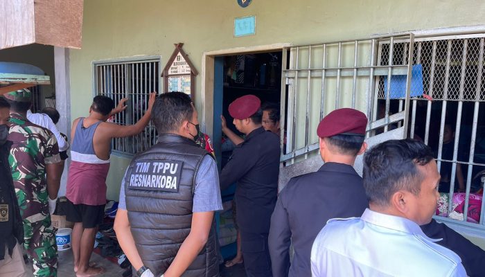 Tim Gabungan Geledah Rutan Kelas IIB Sidrap, Ada Apa?