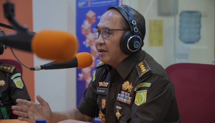 Program Jaksa Menyapa di RRI Makassar, Aspidmil Jelaskan Penanganan Perkara Konektisitas
