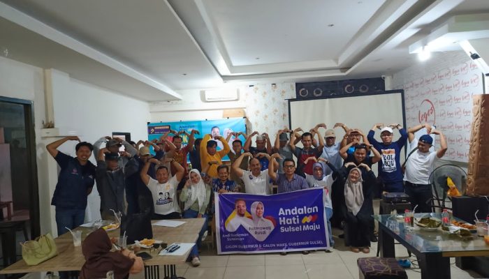 Sinergi Sahabat Fatma dan Milenial Sulsel Sukses Launching Aplikasi Andalan Hati di Kabupaten Pangkep