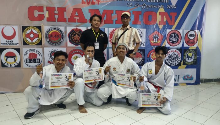 Kabupaten Sidrap Raih Belasan Medali di Kejurnas Karate PORBIKAWA 2024