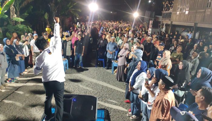 Ribuan Warga Benteng Berkumpul, Semangat Persatuan Dukung Sar-Kanaah di Pilkada Sidrap