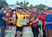 Sukses dan Meriah: Mini Soccer Haura Mart Cup II Ditutup, Andi Abustan Sampaikan Pesan Penting