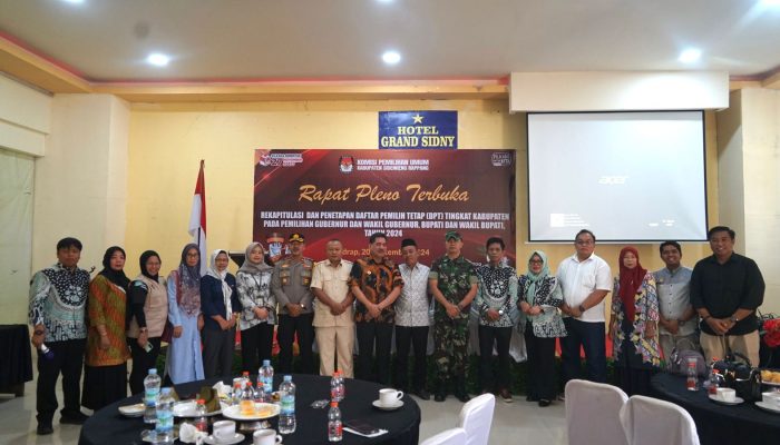 Hadiri Pleno Rekapitulasi DPT, Basra Tekankan Pentingnya Keakuratan Data Pemilih