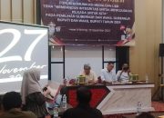 KPU Barru Rakor Komunikasi Publik Bersama Media dan LSM Terkait Pilkada