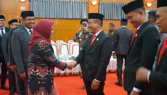 Bawaslu Sidrap Hadiri Pengambilan Sumpah Jabatan Pimpinan DPRD Periode 2024-2029