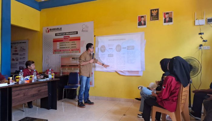 Panwascam Maritengngae Dibekali Penguatan Teknis Penerimaan Laporan