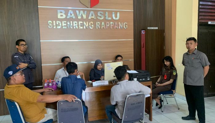 Bawaslu Sidrap Terima Laporan Dugaan Pelanggaran Pilkada Penyebaran Isu SARA
