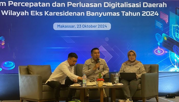 Jadi Narasumber Capacity Building TP2DD di Makassar, Plt Bapenda Sidrap Paparkan Inovasi