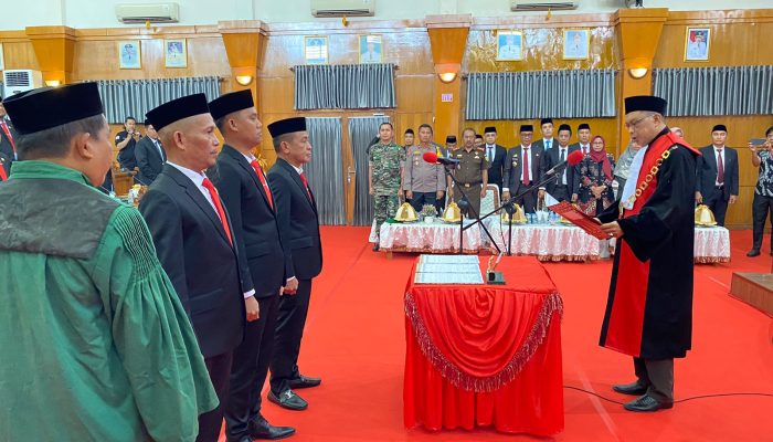 Alat Kelengkapan Dewan DPRD Sidrap Resmi Terbentuk, Takyuddin Masse Dilantik Sebagai Ketua