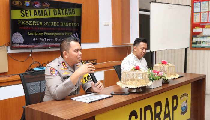 Kolaborasi Antar Polres, Kapolres Sidrap dan Polres Bulukumba Perkuat Penanganan TPPU Narkoba