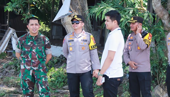 Cek Dampak Bencana, Kapolres Sidrap dan Dandim 1420 Bersatu untuk Keamanan Warga