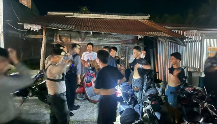 Pengamanan Jelang Pilkada, Sat Samapta Polres Sidrap Intensif Lakukan Patroli Malam