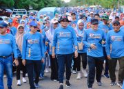 Meriahkan Hari Guru Nasional, Bupati Barru Ikut Jalan Santai Bersama Para Pahlawan Tanpa Tanda Jasa