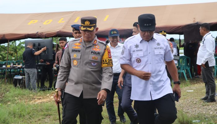Tindak Lanjut Program Asta Cita Presiden, Kapolres Bone Hadiri Launching Gugus Tugas Ketahanan Pangan
