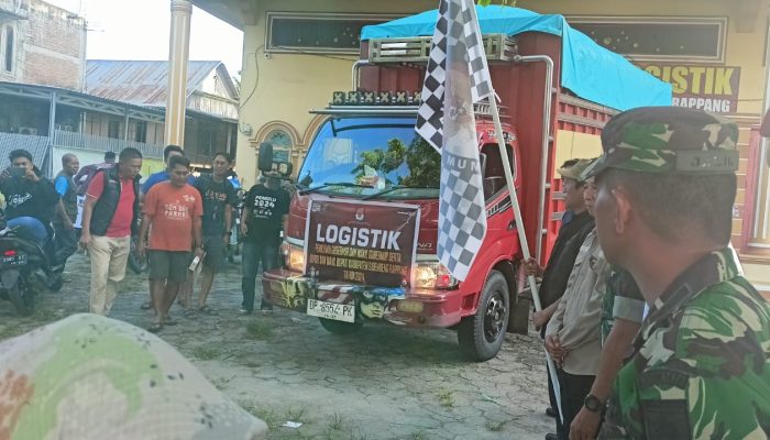 KPU Sidrap Mulai Distribusikan Logistik Pemilihan Ke 11 Kecamatan