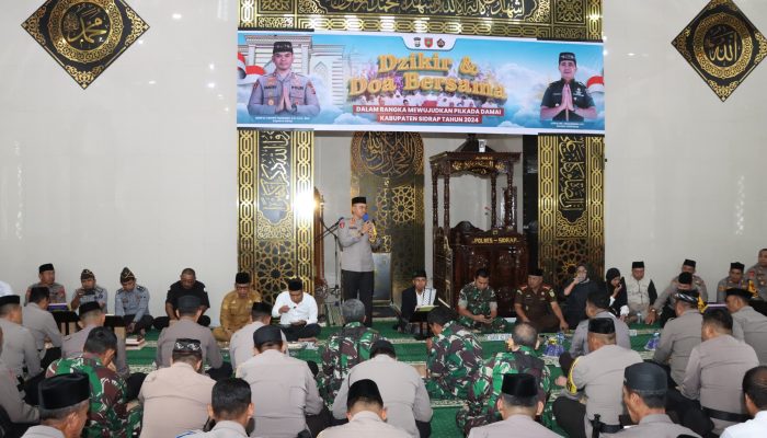Kapolres Sidrap dan Dandim 1420 Ajak Masyarakat Sukseskan Pilkada 2024 yang Jujur dan Adil