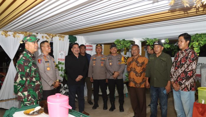 Jelang Pencoblosan, Kapolres, Dandim, Kajari Sidrap Tegaskan Komitmen Keamanan Warga