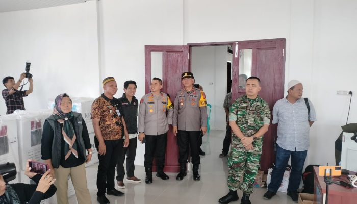 Forkopimda, KPU, dan Bawaslu Sidrap Pantau Rekapitulasi Tingkat Kecamatan