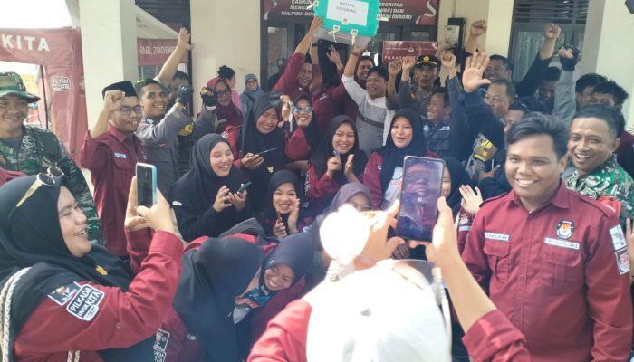 PPK Watang Sidenreng Jadi yang Tercepat Selesaikan Rekapitulasi Pilkada Sidrap