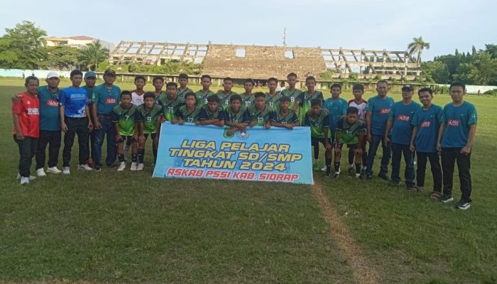 Kesebelasan SMP Panca Rijang Siap Hadapi SMP Wattang Pulu di Final Liga Pelajar Sidrap
