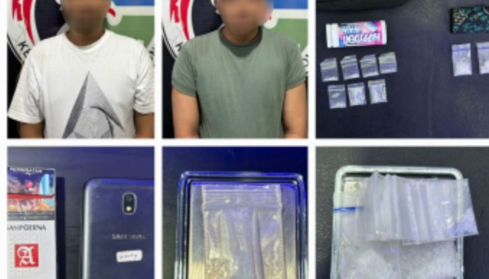 Satres Narkoba Polres Bone Tangkap 2 Pelaku Penyalahgunaan Sabu, 10 Saset Sabu Diamankan
