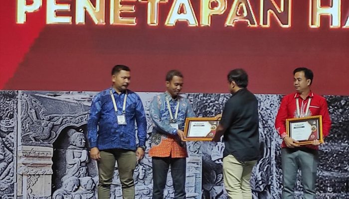 KPU Sidrap Raih Penghargaan Nasional Terbaik III dalam Pengelolaan Rekapitulasi Suara