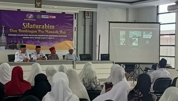 KBIHU Annur Group Silaturahim dan Bimbingan Pra Manasik CJH Sidrap