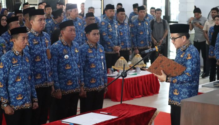 Disaksikan Pj Gubernur Sulsel, PAW Pengurus Korpri Sidrap 2022-2027 Dikukuhkan