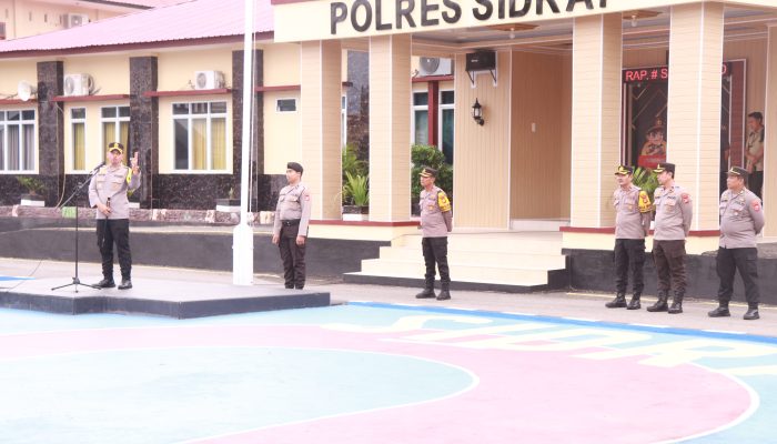 Siaga Nataru 2024: Kapolres Sidrap Fokuskan Pengamanan dan Pelayanan