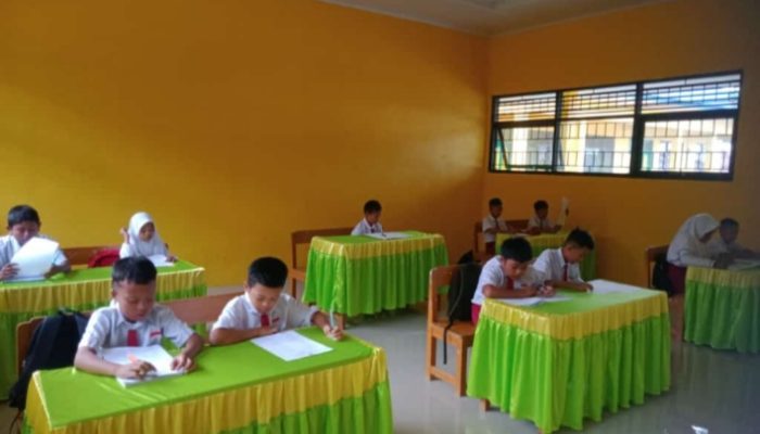 Siswa SDN di Sidrap Mulai Laksanakan Ujian Semester Ganjil Tahun Ajaran 2024