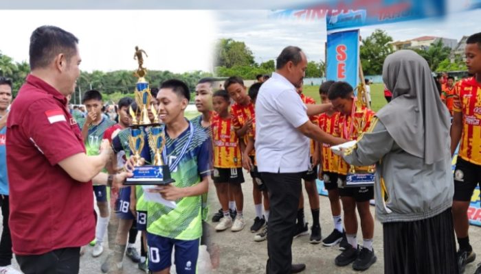 Tim SMP Rappang Raih Hat-trick Juara di Ajang Bergengsi