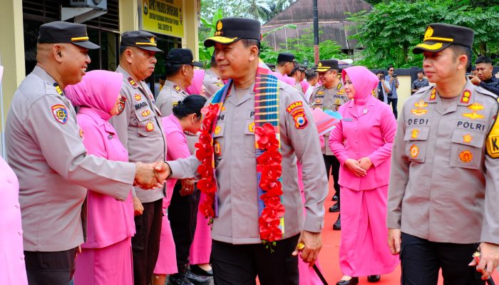Kunjungan Kerja Kapolda Sulsel di Polres Enrekang