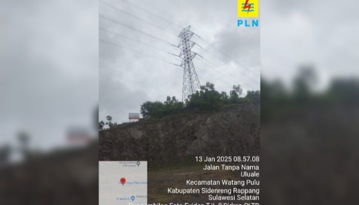 PLN ULTG Sidrap Tak Kenal Lelah! Pantau Tower Rawan Longsor dan Banjir, Pastikan Listrik Tetap Menyala