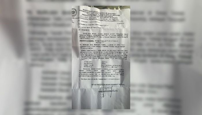 Pihak Penggugat Pertanyakan Surat Eksekusi PN Sidrap, Kok Belum Terlaksana?