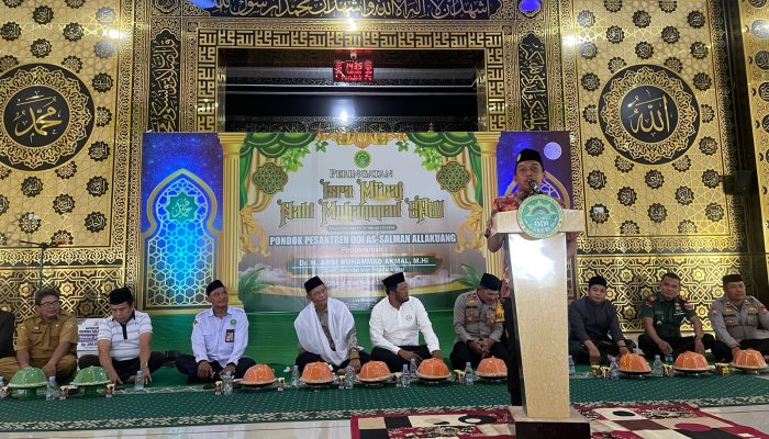 Bupati Sidrap Terpilih Hadiri Peringatan Isra Mi’raj di Pondok Pesantren DDI As Salman