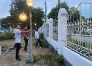Jelang Pelantikan, Rumah Jabatan Bupati Sidrap Dibersihkan Total