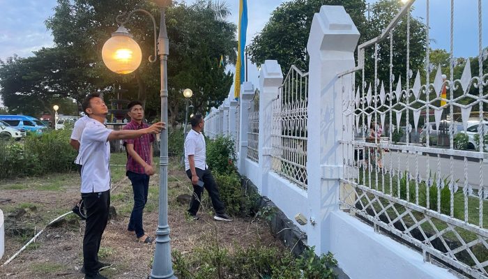 Jelang Pelantikan, Rumah Jabatan Bupati Sidrap Dibersihkan Total