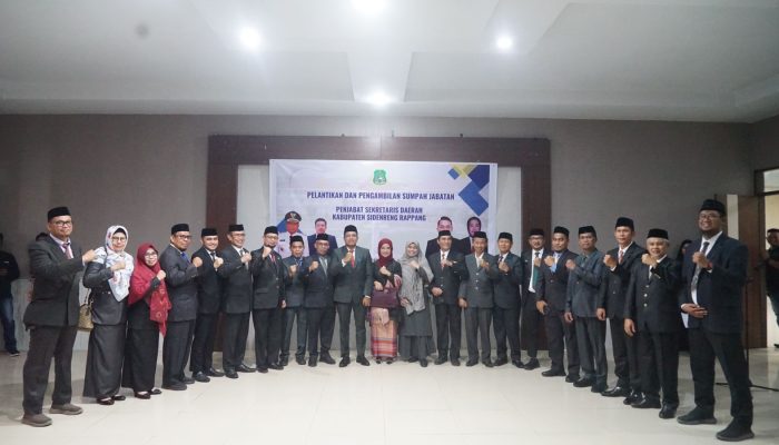 Andi Rahmat Saleh Resmi Jabat Pj Sekda Sidrap, Ini Rekam Jejaknya