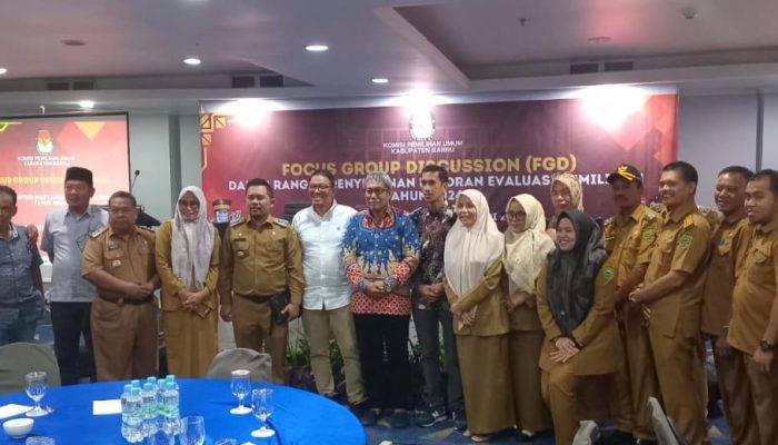 KPU Kabupaten Barru Gelar FGD Evaluasi Pilkada 2024