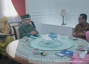 Konsultasi ke Perpusnas, Kepala DPK Sidrap Paparkan Usulan Program