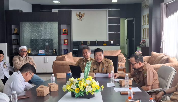 Pemkab Sidrap Bahas Kesiapan Masjid Agung Sambut Ramadan
