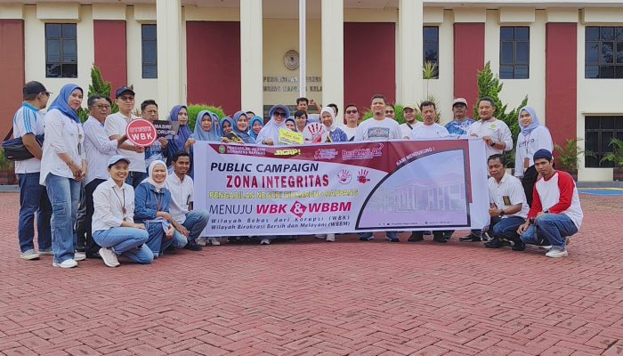Stop Korupsi, Humas PN Sidrap: Laporkan Jika Temukan Sesuatu Bersifat KKN